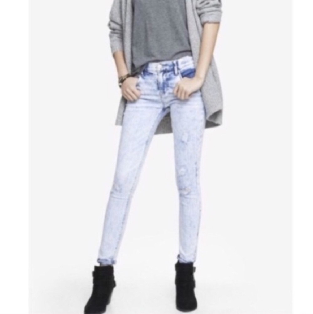Express Jean jeggings midrise skinny